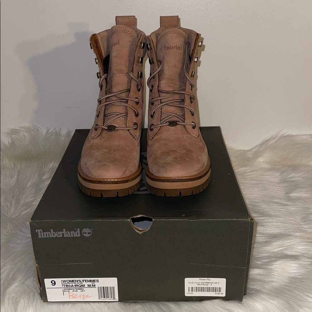 Timberland Tan Suede Boots